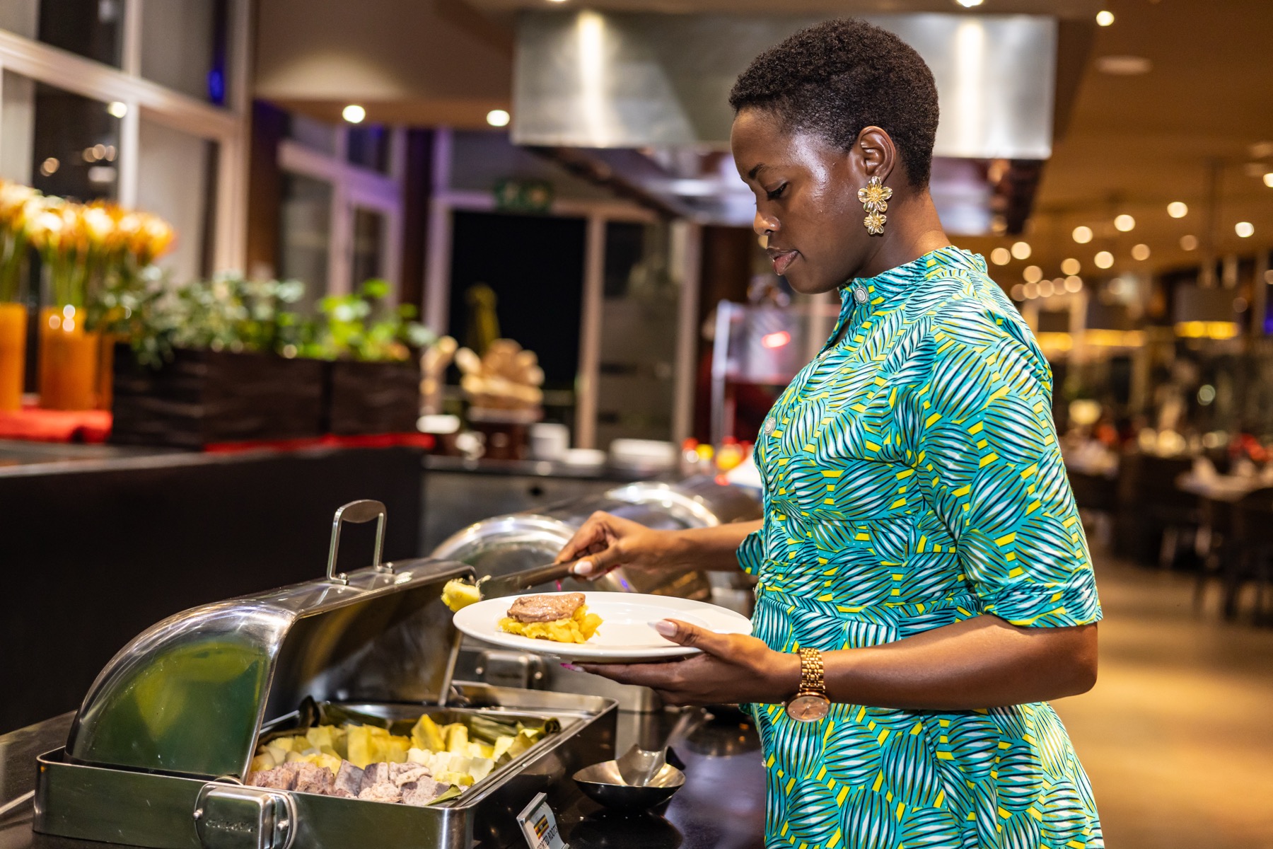 Taste of Uganda buffet at Chapter Two Restaurant